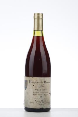 HOSPICES DE BEAUNE VOLNAY CUVEE GENERAL MUTEAU 1986 - Seguin Manuel - 1 Bottle