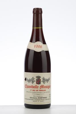 CHAMBOLLE MUSIGNY LES VEROILLES 1998 - Ghislaine Barthod - 1 Bottle
