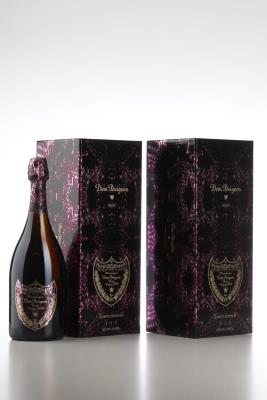 DOM PERIGNON ROSE METAMORPHOSIS IRIS VAN HERPEN 2003 - Moet et Chandon - 2 Bottles - Oc 1