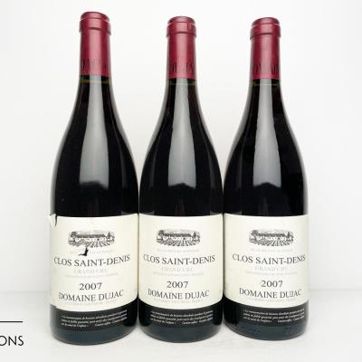 CLOS ST DENIS 2007 - Dujac - 3 Bottles