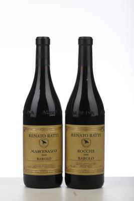 BAROLO MARCENASCO 1*2010 + ROCCHE 1*2006   - Renato Ratti - 2 Bottles
