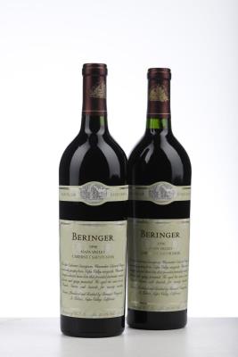 BERINGER CABERNET SAUVIGNON 1996 - Beringer - 2 Bottles