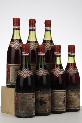 BEAUNE LES CENT VIGNES 1966 - Coron - 7 Bottles