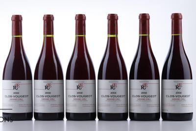 CLOS VOUGEOT 2002 - Rene Engel  - 6 Bottles