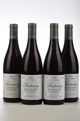 SANTENAY LES CHAMPS CLAUDE VIEILLES VIGNES 2013 - Marc Colin - 4 Bottles