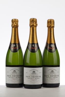 PAUL DETHUNE BRUT GRAND CRU  NV - Paul Dethune - Degorgée 12/2006 - 3 Bottles