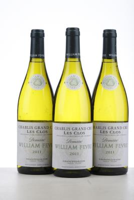 CHABLIS LES CLOS 2011 - William Fevre - 3 Bottles
