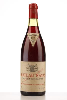 CHATEAUNEUF DU PAPE RAYAS 1979 - Reynaud - 1 Bottle