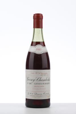 GEVREY CHAMBERTIN LAVAUX ST JACQUES 1985 - Tortochot - 1 Bottle
