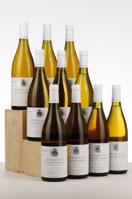 MEURSAULT LES GRANDS CHARRONS 1991 - Michel Bouzereau - 10 Bottles
