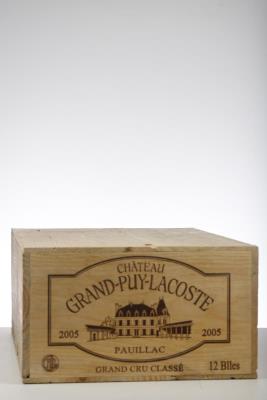 GRAND PUY LACOSTE 2005 - Mc - 12 Bottles - Owc 12