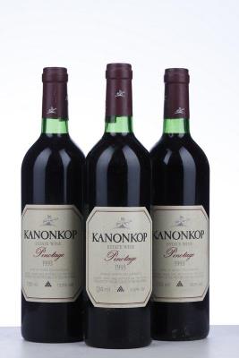 KANONKOP PINOTAGE 1993 - Kanonkop - 3 Bottles