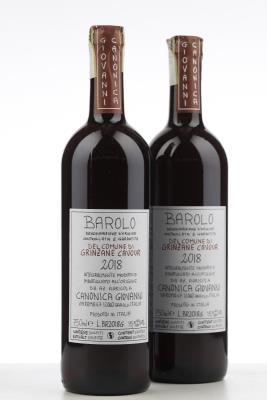 BAROLO DEL COMUNE DI GRINZANE CAVOUR 2018 - Canonica - 2 Bottles