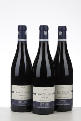 CLOS VOUGEOT LE GRAND MAUPERTUI 2013 - Anne Gros - 3 Bottles