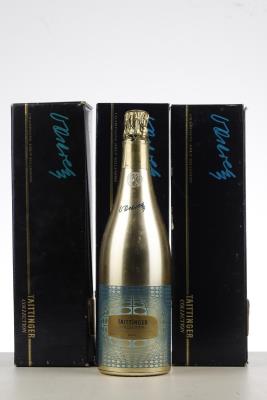 TAITTINGER COLLECTION VASARELY 1978 - Taittinger - 3 Bottles - Oc 1