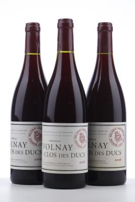 VOLNAY CLOS DES DUCS 2006 - Marquis d'Angerville - 3 Bottles