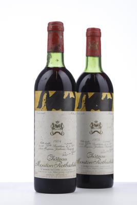 MOUTON ROTHSCHILD 1974 - Mc - 2 Bottles