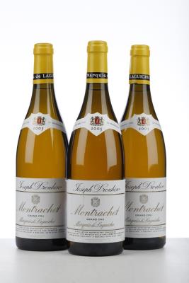 MONTRACHET MARQUIS DE LAGUICHE 2005 - Joseph Drouhin - 3 Bottles