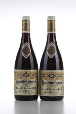 CHAMBERTIN 1990 - Armand Rousseau - 2 Bottles