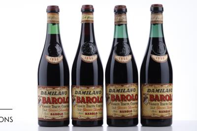 BAROLO 1958 - Giacomo Damilano - 7 Bottles