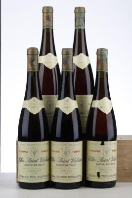 PINOT GRIS CLOS ST URBAIN RANGEN DE THANN VENDANGE TARDIVE 1998 - Zind Humbrecht - 5 Bottles