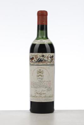 MOUTON ROTHSCHILD 1957 - Mc - 1 Bottle