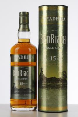 BENRIACH 15 Y MADEIRA WOOD FINISH   - Alc 46% 1 Bottle