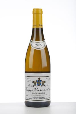 PULIGNY MONTRACHET CLAVOILLON 2005 - Domaine Leflaive - 1 Bottle