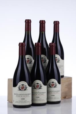 NUITS ST GEORGES LES CAILLES 1998 - Philippe et Vincent Lecheneaut - 6 Bottles