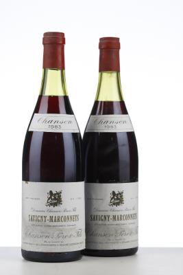 SAVIGNY LES BEAUNE MARCONNETS 1983 - Chanson - 2 Bottles