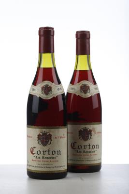 CORTON LES RENARDES 1985 - Pierre Petitjean - 2 Bottles