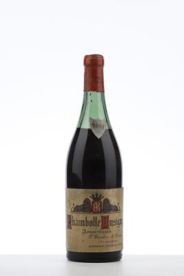 CHAMBOLLE MUSIGNY LES AMOUREUSES 1964 - L. Bouillon & M. Rossin - 1 Bottle