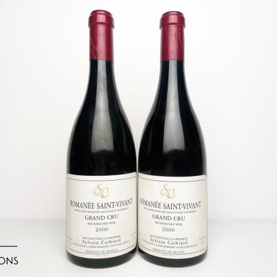 ROMANEE ST VIVANT 2000 - Sylvain Cathiard - 2 Bottles