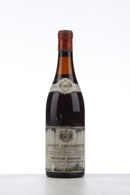GEVREY CHAMBERTIN 1966 - Nicolas Arnaud - 1 Bottle