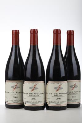 CLOS DE VOUGEOT 2000 - Jean Grivot - 4 Bottles