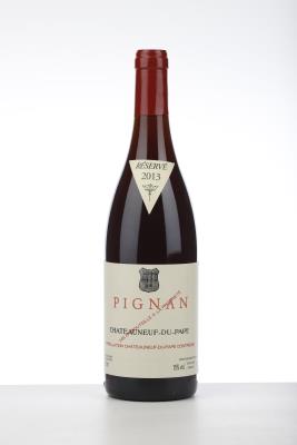 CHATEAUNEUF DU PAPE PIGNAN 2013 - Reynaud - 1 Bottle