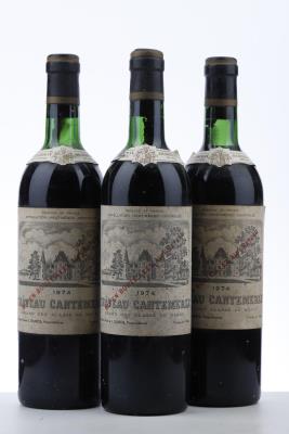 CANTEMERLE 1974 - Mc - 3 Bottles