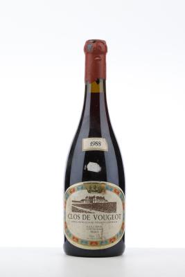 CLOS VOUGEOT 1988 - MB - Engel - 1 Bottle