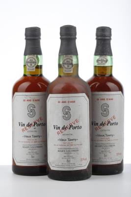 VIN DE PORTO VIEUX TAWNY EXTRA FIN RESERVE 20 ANS D'AGE - Quinta do Noval - Marx Salomon - 3 Bottles