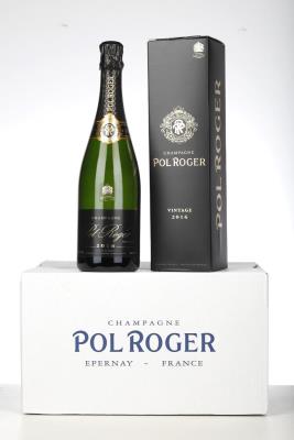POL ROGER VINTAGE BRUT 2016 - Pol Roger - 6 Bottles - Oc 6