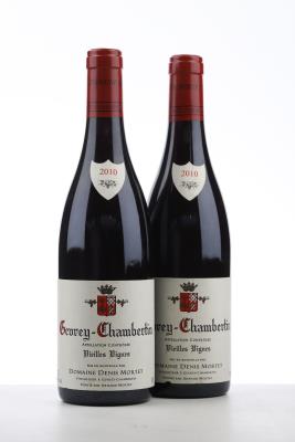 GEVREY CHAMBERTIN VIEILLES VIGNES 2010 - Denis Mortet - 2 Bottles