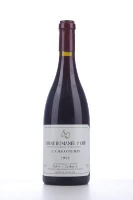 VOSNE ROMANEE AUX MALCONSORTS 1998 - Sylvain Cathiard - 1 Bottle