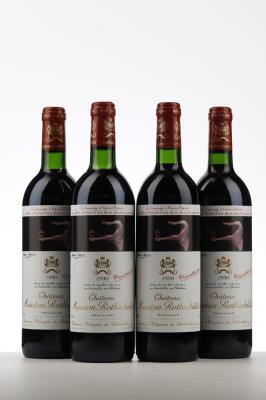 MOUTON ROTHSCHILD 1990 - Mc - 4 Bottles
