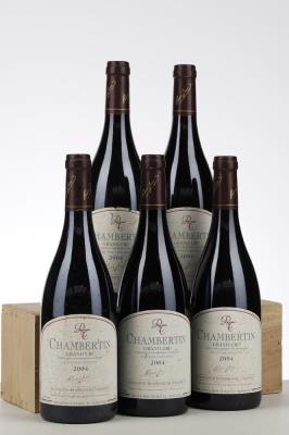 CHAMBERTIN 2004 - Rossignol Trapet - 5 Bottles