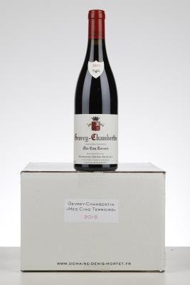 GEVREY CHAMBERTIN MES CINQ TERROIRS 2015 - Denis Mortet - 6 Bottles - Oc 6