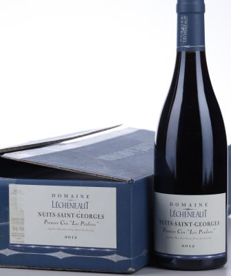 NUITS ST GEORGES LES PRULIERS 2012 - Lecheneaut - 6 Bottles - Oc 6