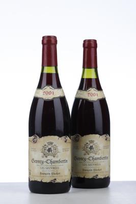 GEVREY CHAMBERTIN LES SEUVREES 2004 - Francois Fluchot - 2 Bottles
