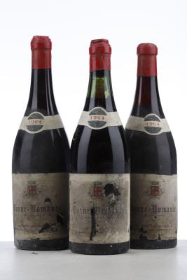 VOSNE ROMANEE 1964 - J Cacheux Blee - 3 Bottles