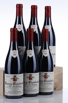 GEVREY CHAMBERTIN LES CHAMPEAUX 2003 - Denis Mortet - 6 Bottles