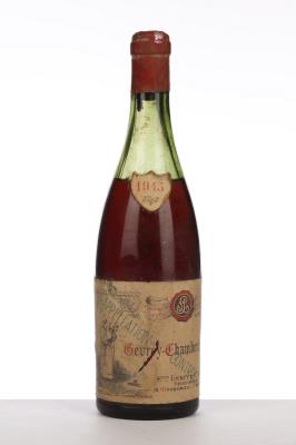 GEVREY CHAMBERTIN 1945 - Leroy Negociant - 1 Bottle